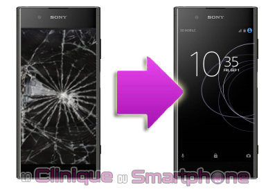 Remplacement bloc écran Sony xPeria XA1