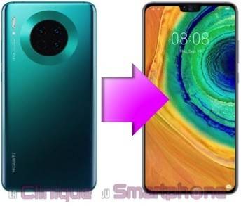 REMPLACEMENT VITRE ARRIÈRE HUAWEI MATE 30